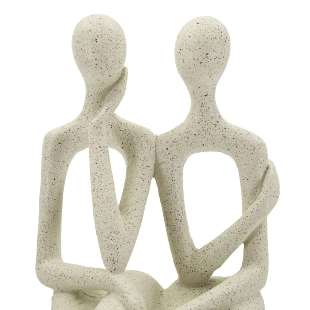Sculpture de couple Stons – Symbole minimaliste d'intimité Mauro Ferretti