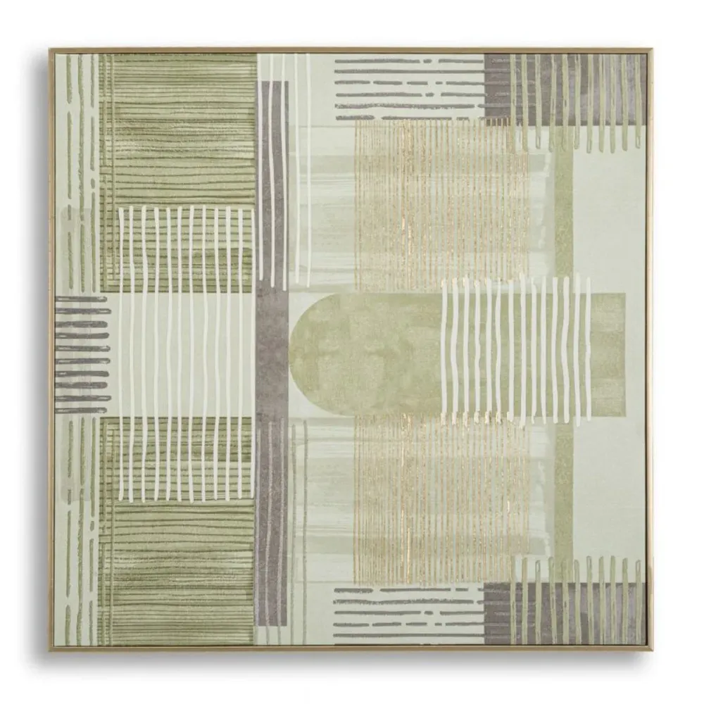 Tableau à texture neutre – Toile abstraite discrète et moderne Mauro Ferretti