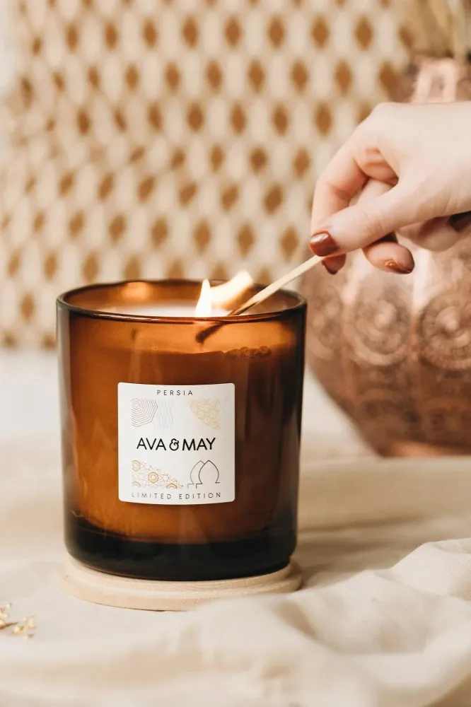 Maxi bougie parfumée Perse