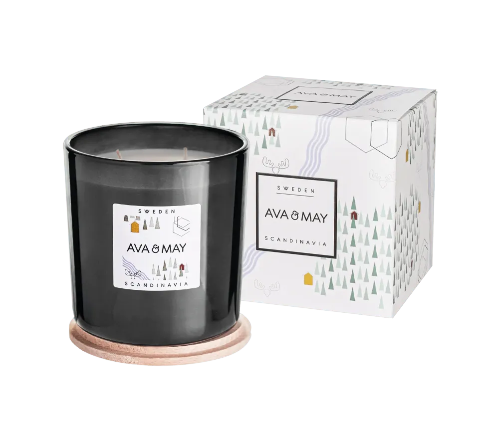 Maxi bougie parfumée Suède