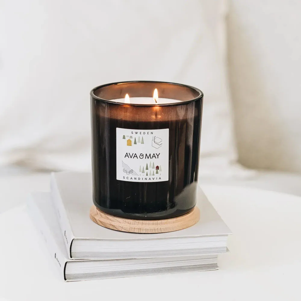 Maxi bougie parfumée Suède