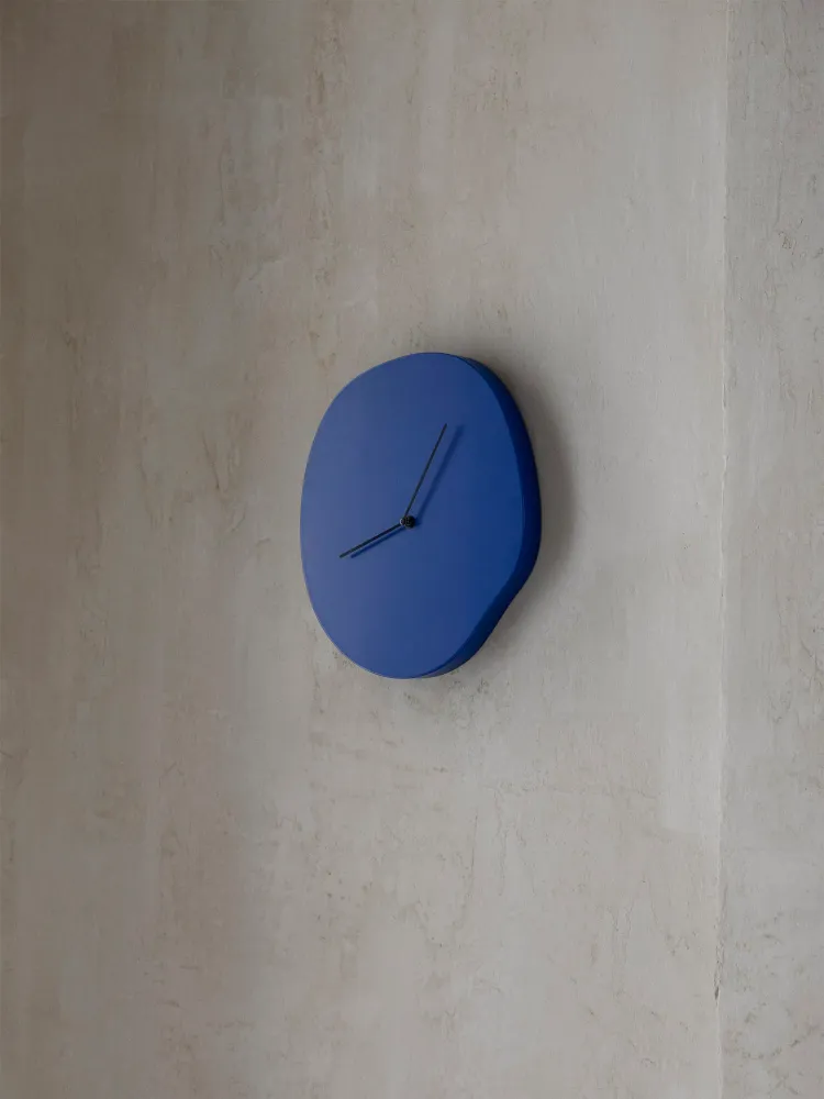 Melt Wall Clock - Blue