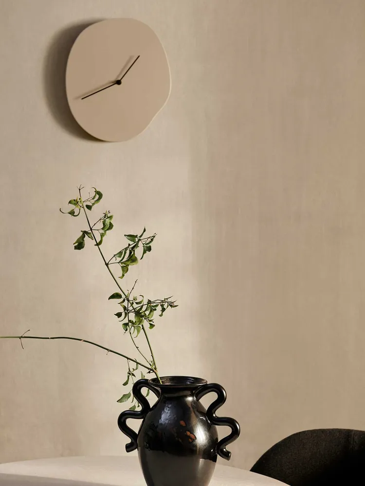 Melt Wall Clock - Cashmere