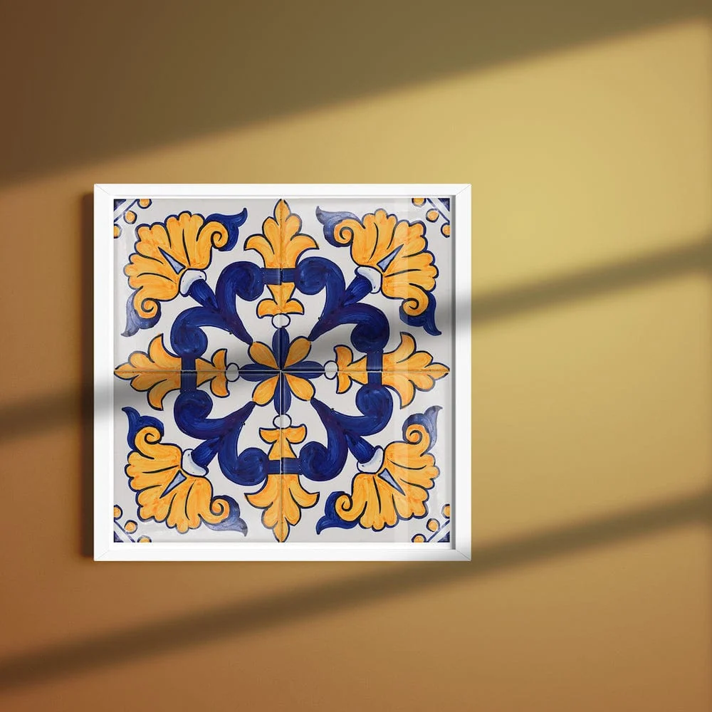 Azulejo Padrão 14x14cm MELU