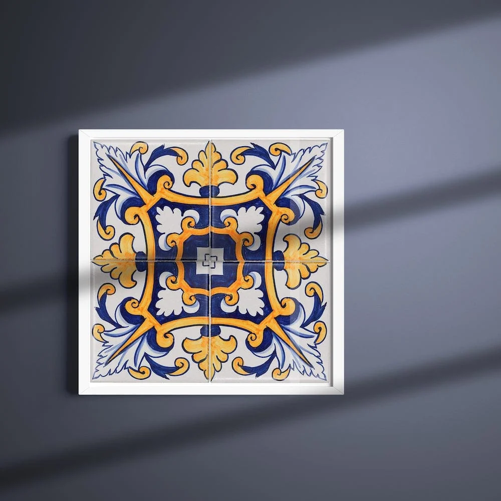 Azulejo Padrão 14x14cm MELU
