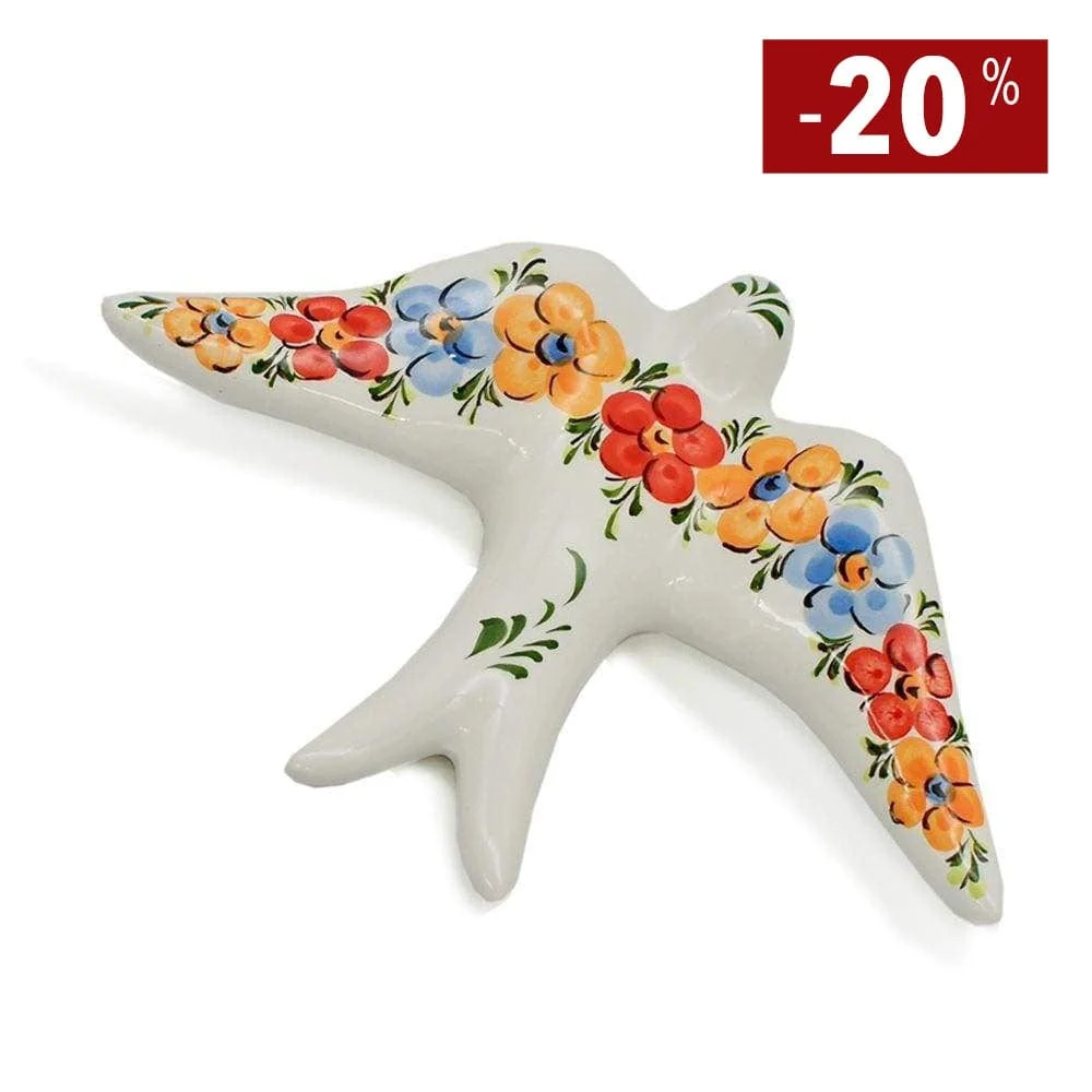 Hirondelle en céramique "Primavera" MELU