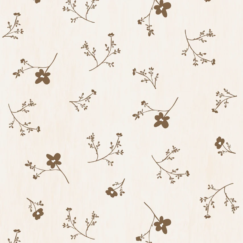 Mer de fleurs Grande brune - Bibelotte