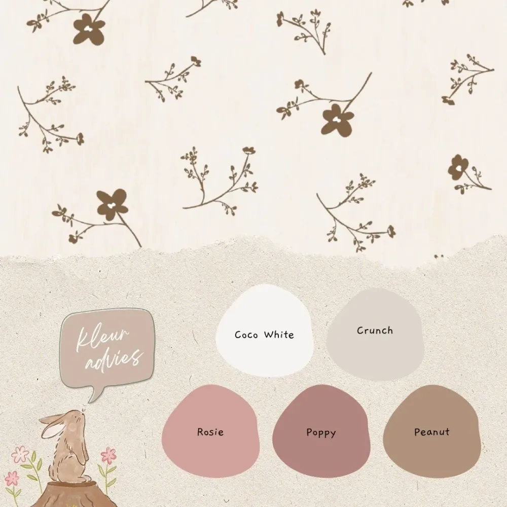 Mer de fleurs Grande brune - Bibelotte