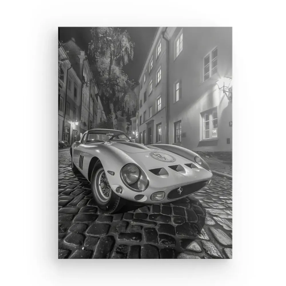 Tableau Ford GT Ruelle Pavée Monochrome merchOne