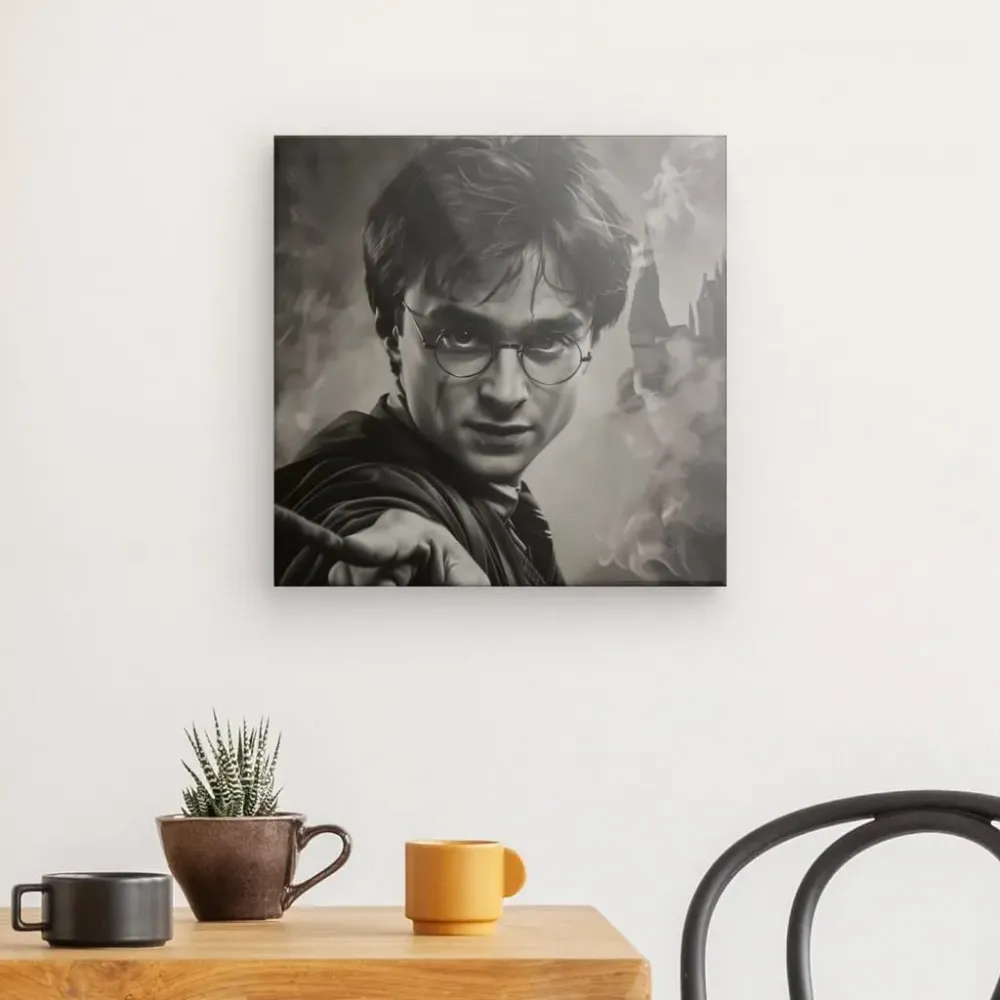 Tableau Sorcier Harry Potter Sépia merchOne