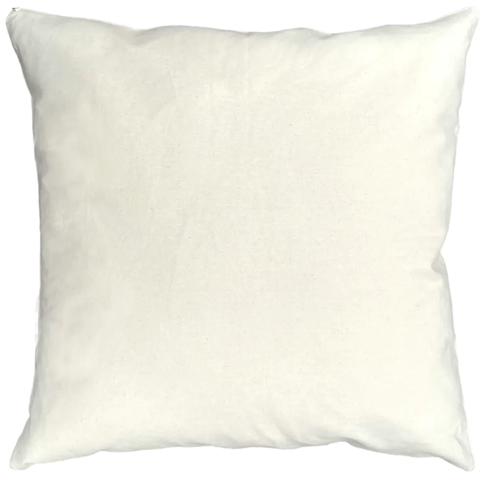 Housse de coussin brodée, le quatuor, bleue roi Mimande