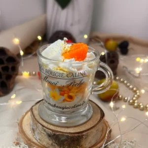 Mini bougie chantilly parfum MONOI PECHE