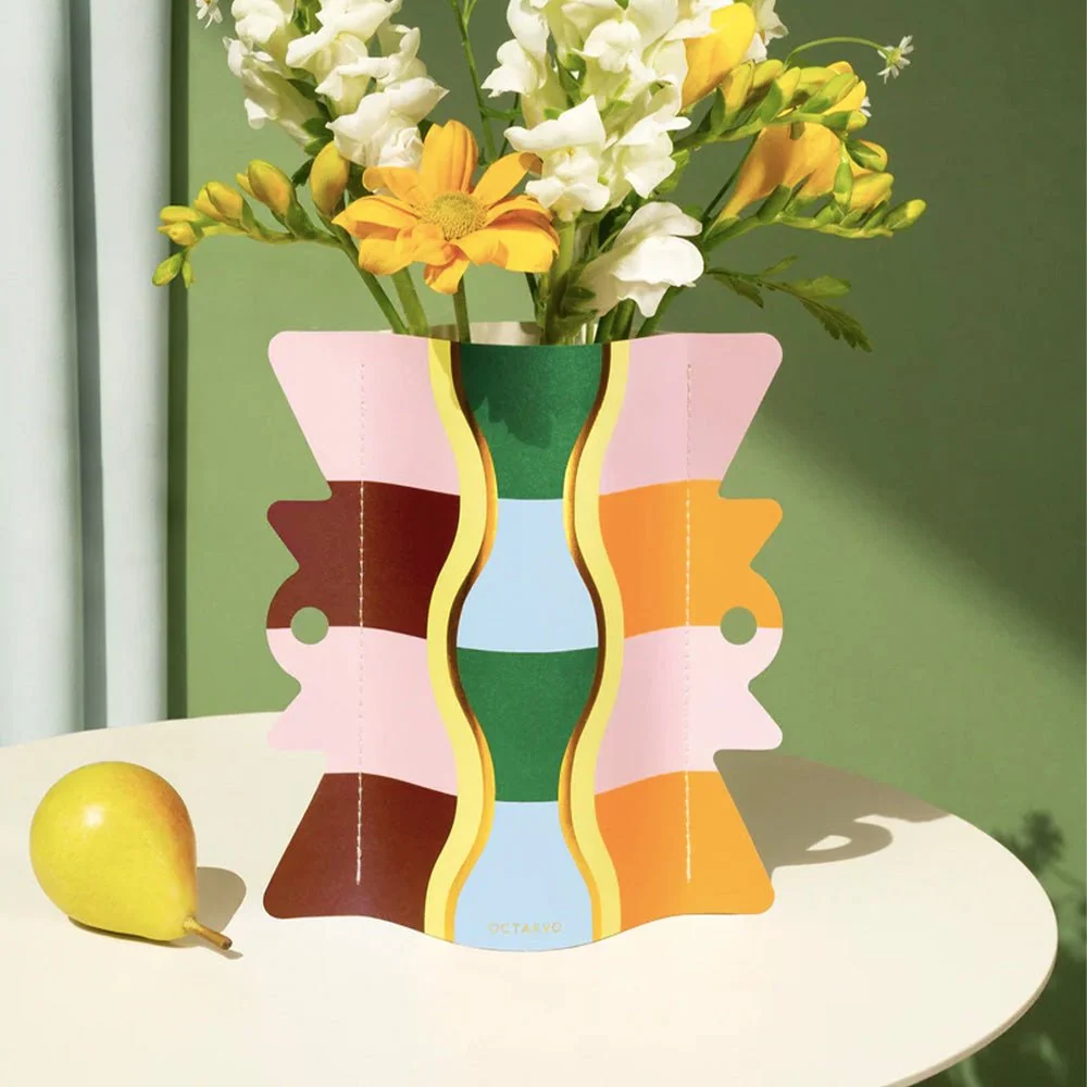 Mini vase en papier de Gizeh