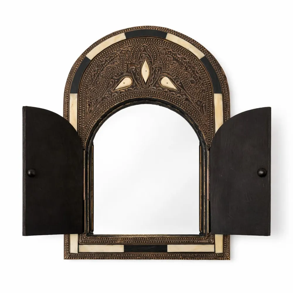 Miroir Os Arabe BOU REGREG 35x25 | Décoration Arabe
