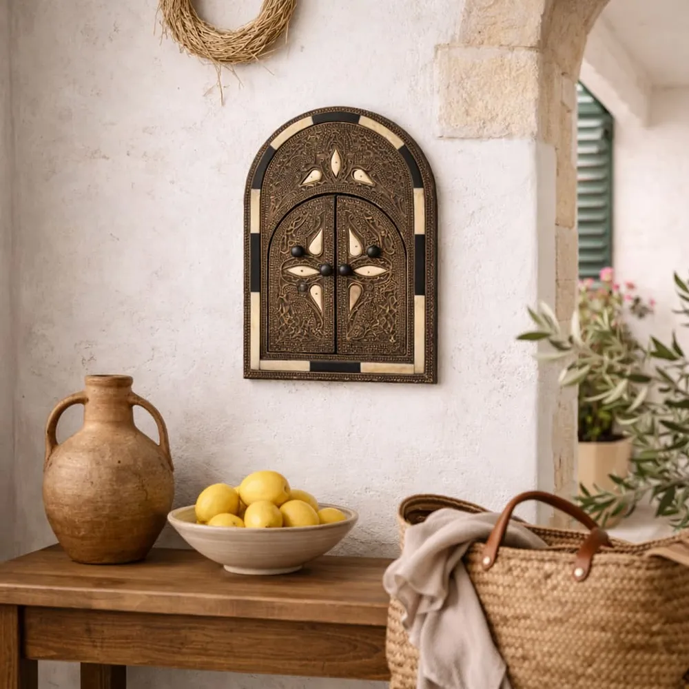 Miroir Os Arabe BOU REGREG 35x25 | Décoration Arabe