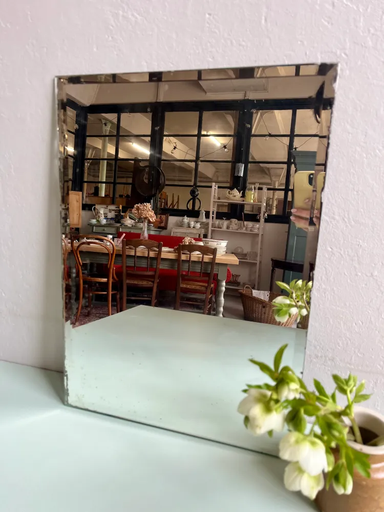 Miroir biseauté vintage