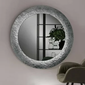 Miroir Nidra gris fumé 120