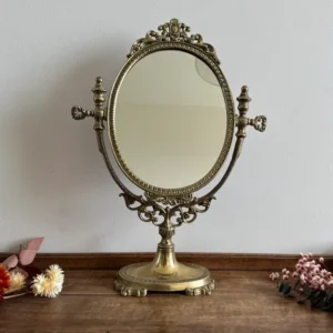 Miroir psyché en bronze