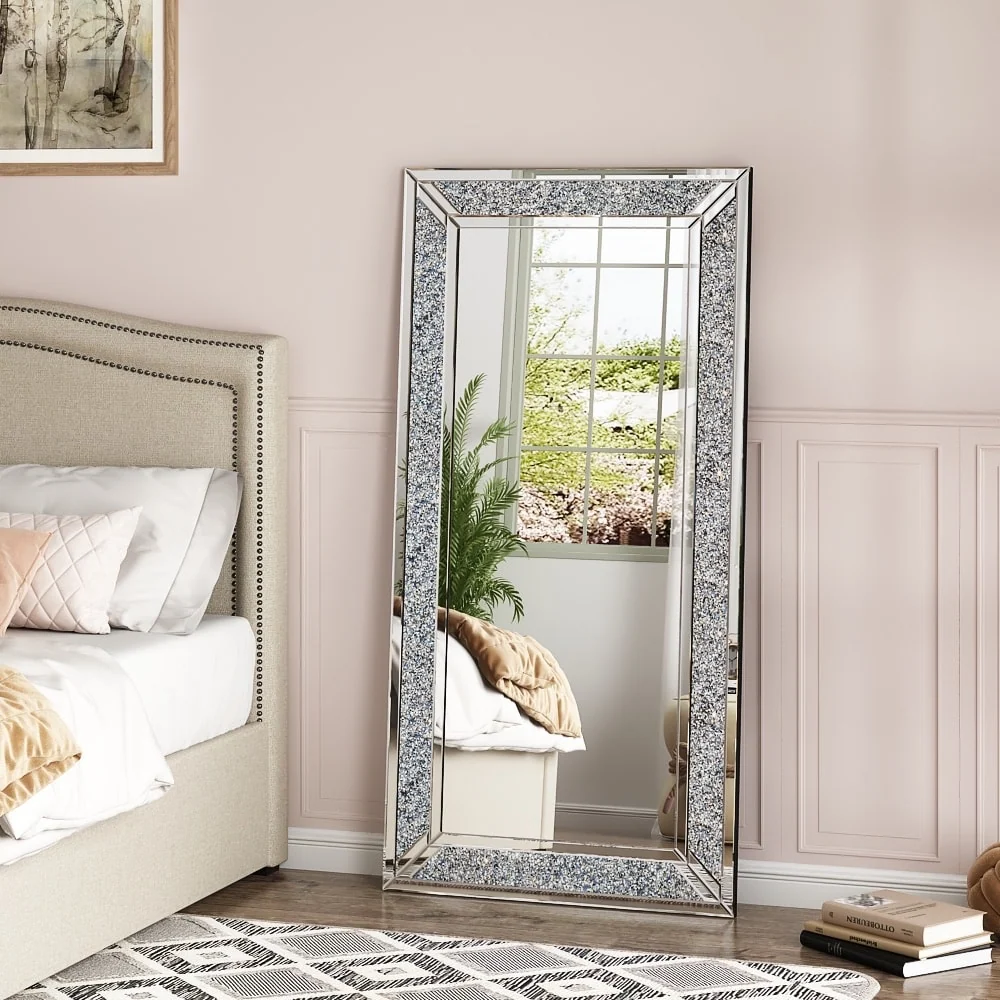 MIROIR RECTANGLE SCINTILLANT FORMAT XL 160X80CM