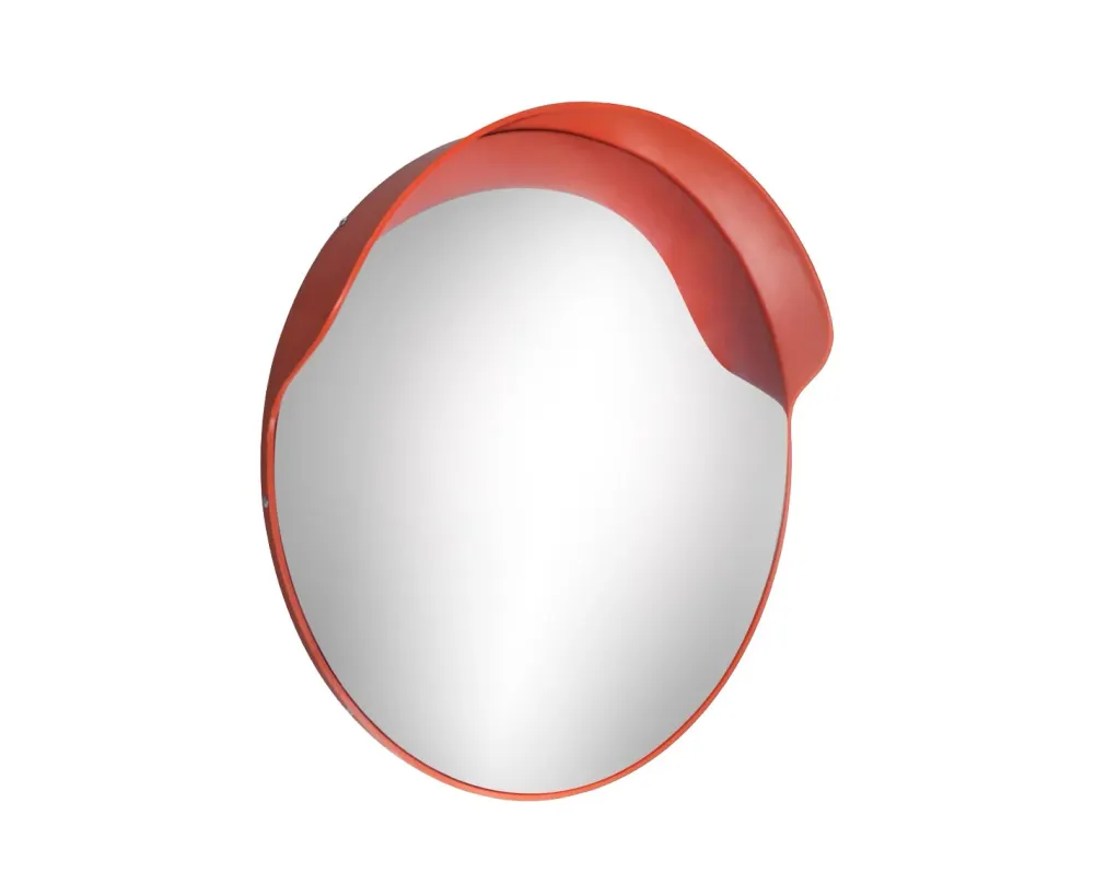 miroir de rue avec visière étoile idéale ø 80 cm