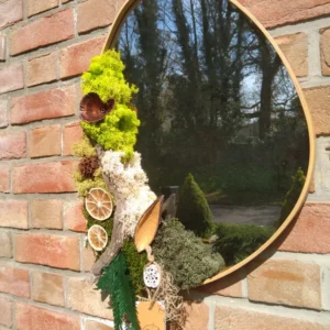 Miroir végétal stabilisé 50x40cm