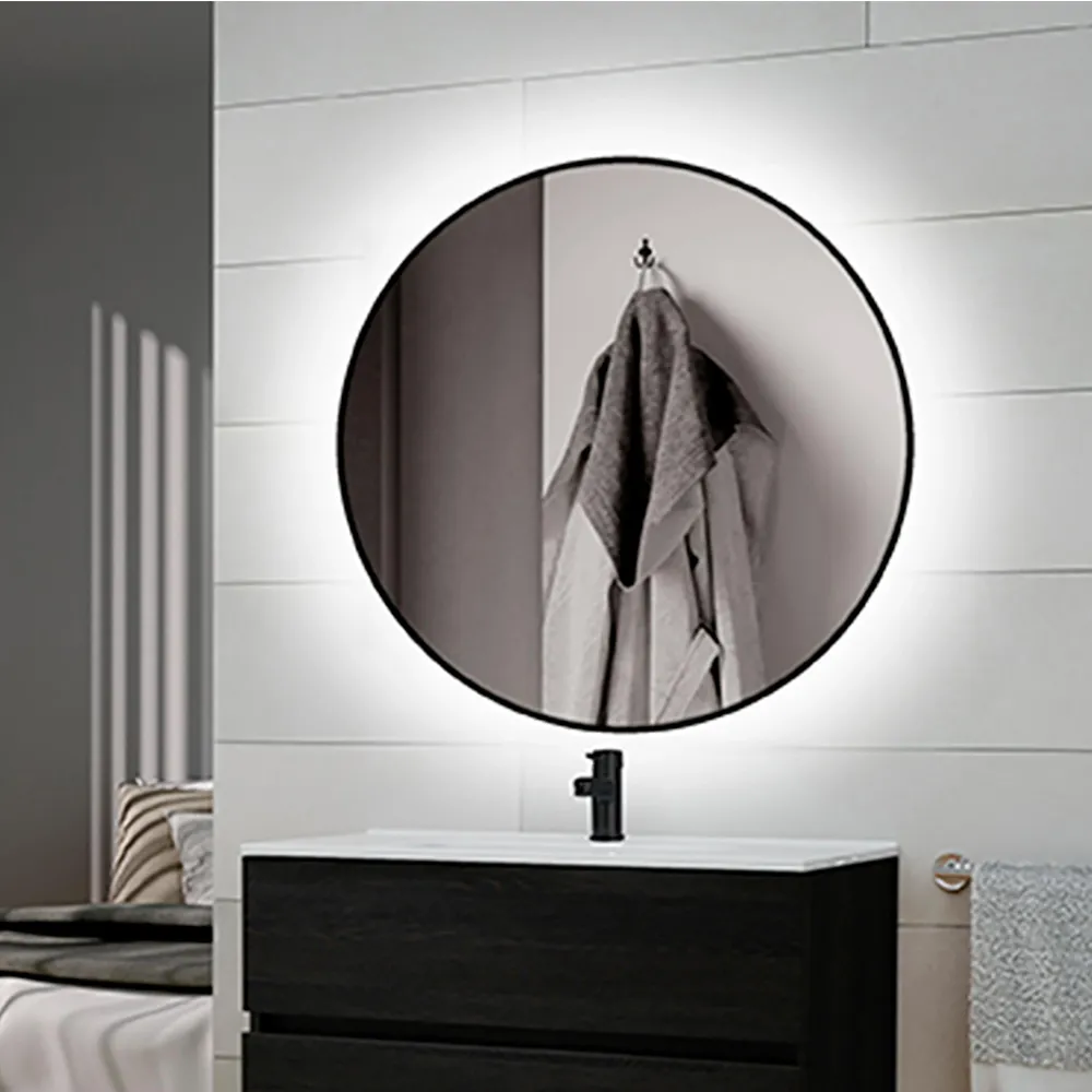Miroir Zeus avec éclairage décoratif à LED Intégrée