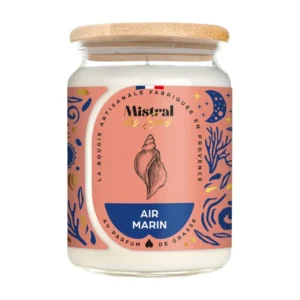 Bougie parfumée - Air marin - 700 ml Mistral Des Sens