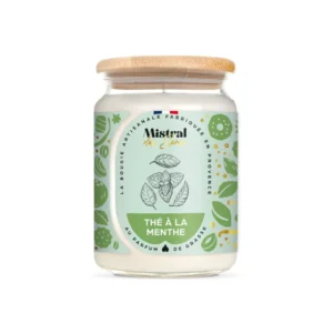 Bougie parfumée - Thé à la menthe - 700 ml Mistral Des Sens