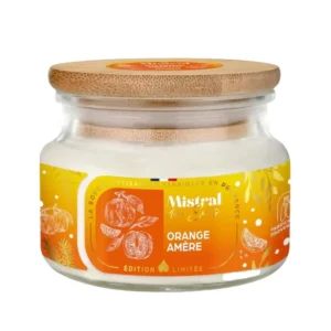 Bougie parfumée - Orange Amère - 150 ml Mistral Des Sens