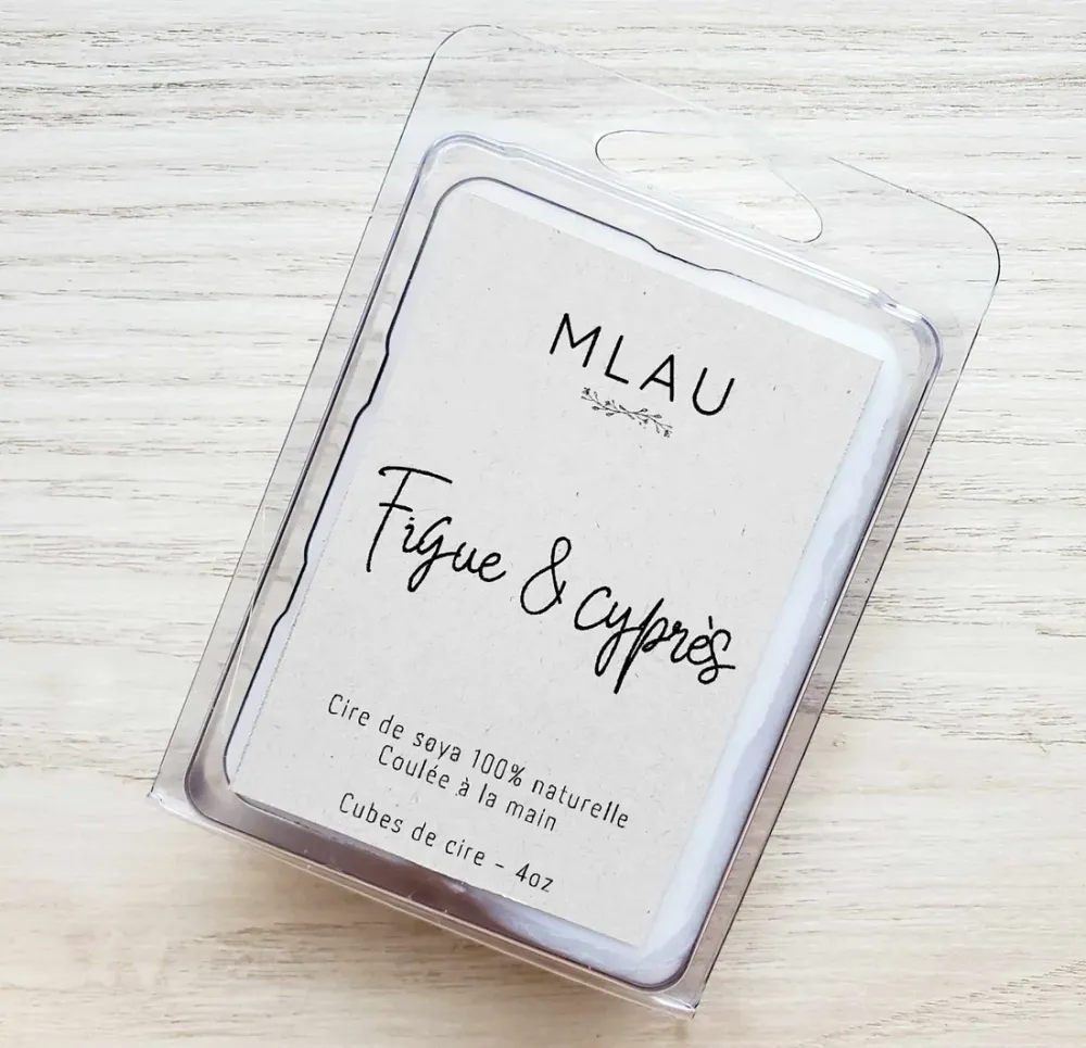 Figue & cyprès - Cubes de cire pour diffuseur MLAU