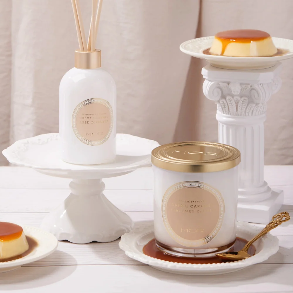 MOR Emporium Classics Creme Caramel Reed Diffuser 200ml