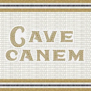 Mosaïque romano "Cave Canem"