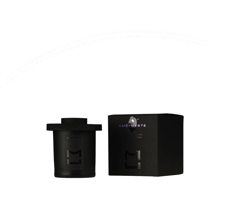 Bougie parfumée Muriel Ughetto Améthyste 140g