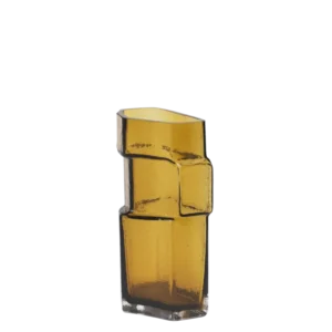 Muro Vase - Small - Recycled Amber