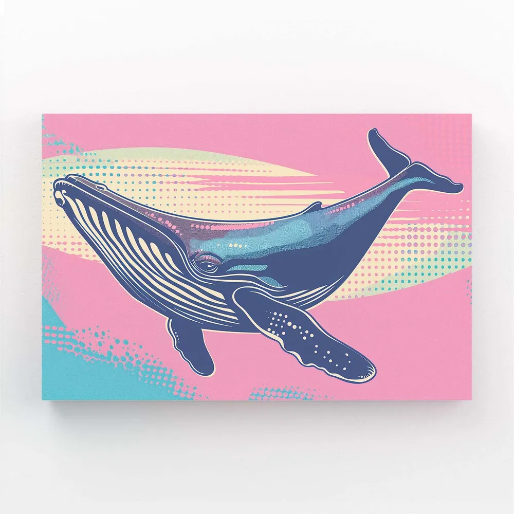 Arc-en-Ciel Tableau Baleine MusaArtGallery
