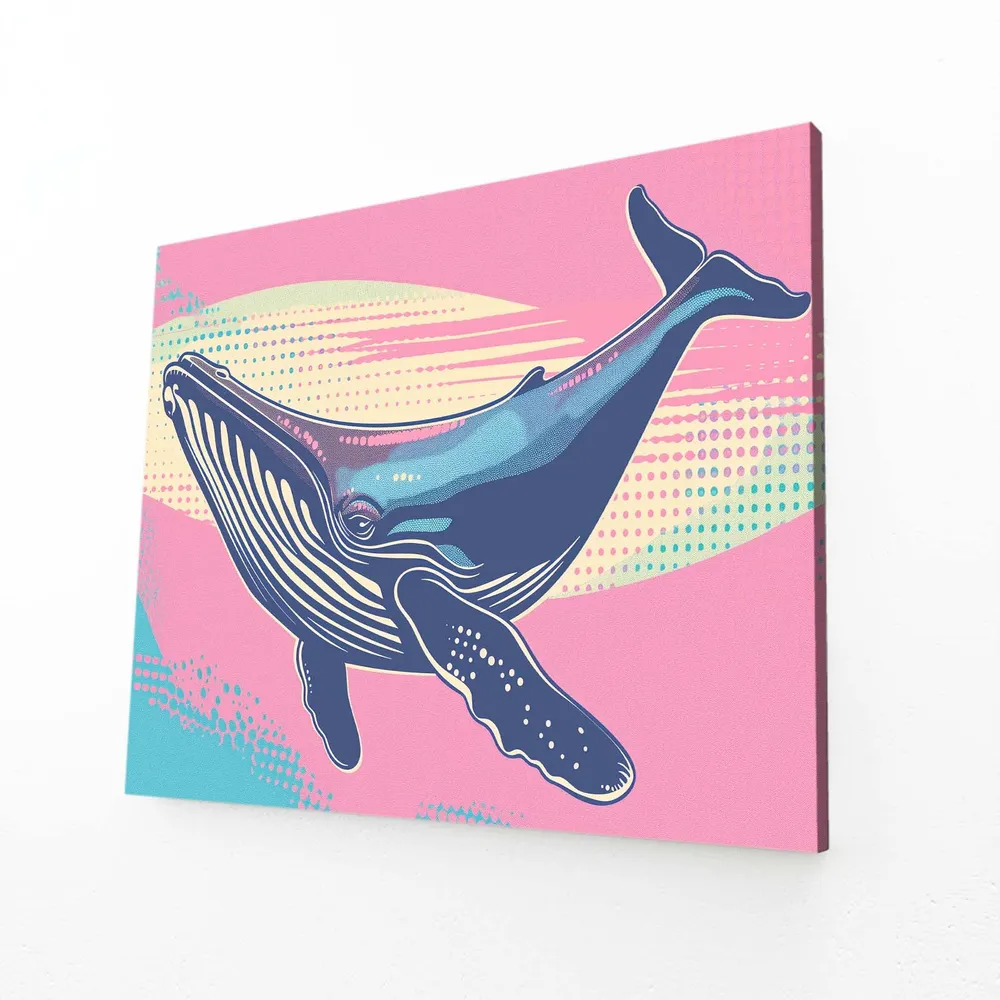 Arc-en-Ciel Tableau Baleine MusaArtGallery