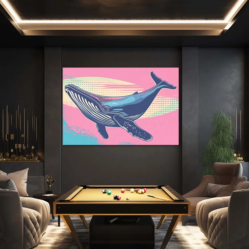 Arc-en-Ciel Tableau Baleine MusaArtGallery