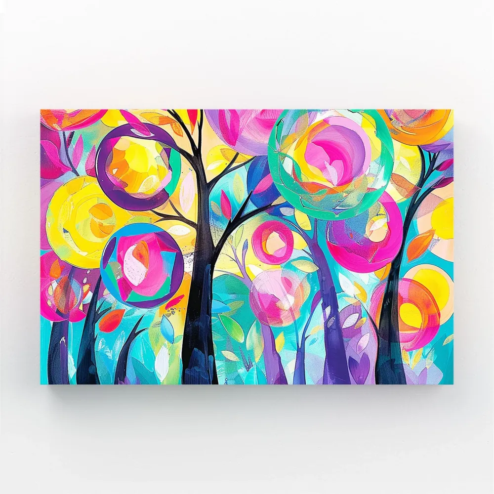 Coloré Tableau Arbre MusaArtGallery