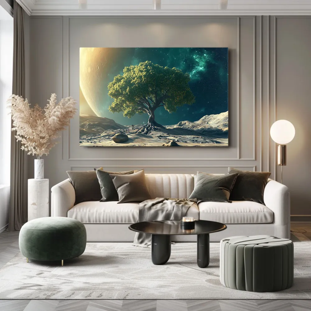 Cosmos Tableau Arbre De Vie MusaArtGallery