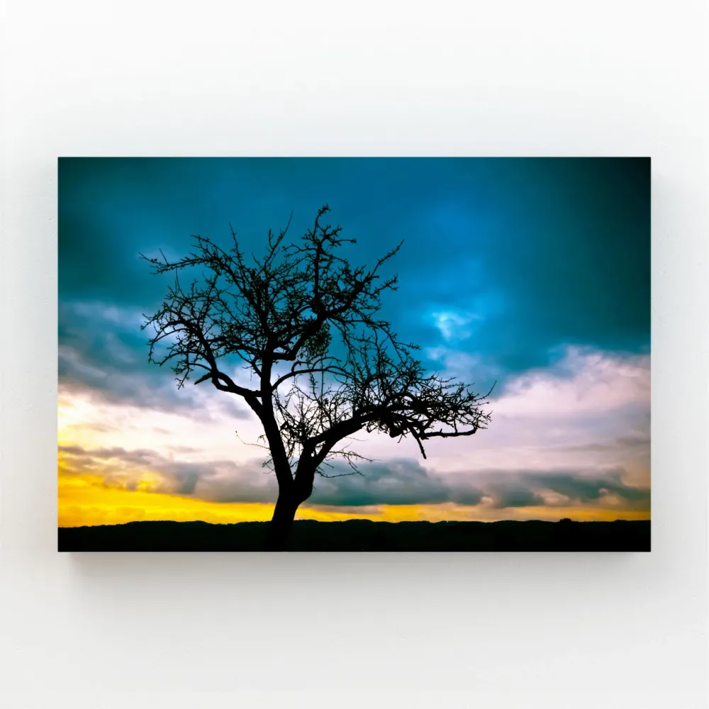 Crépuscule Mystique Tableau Arbre MusaArtGallery