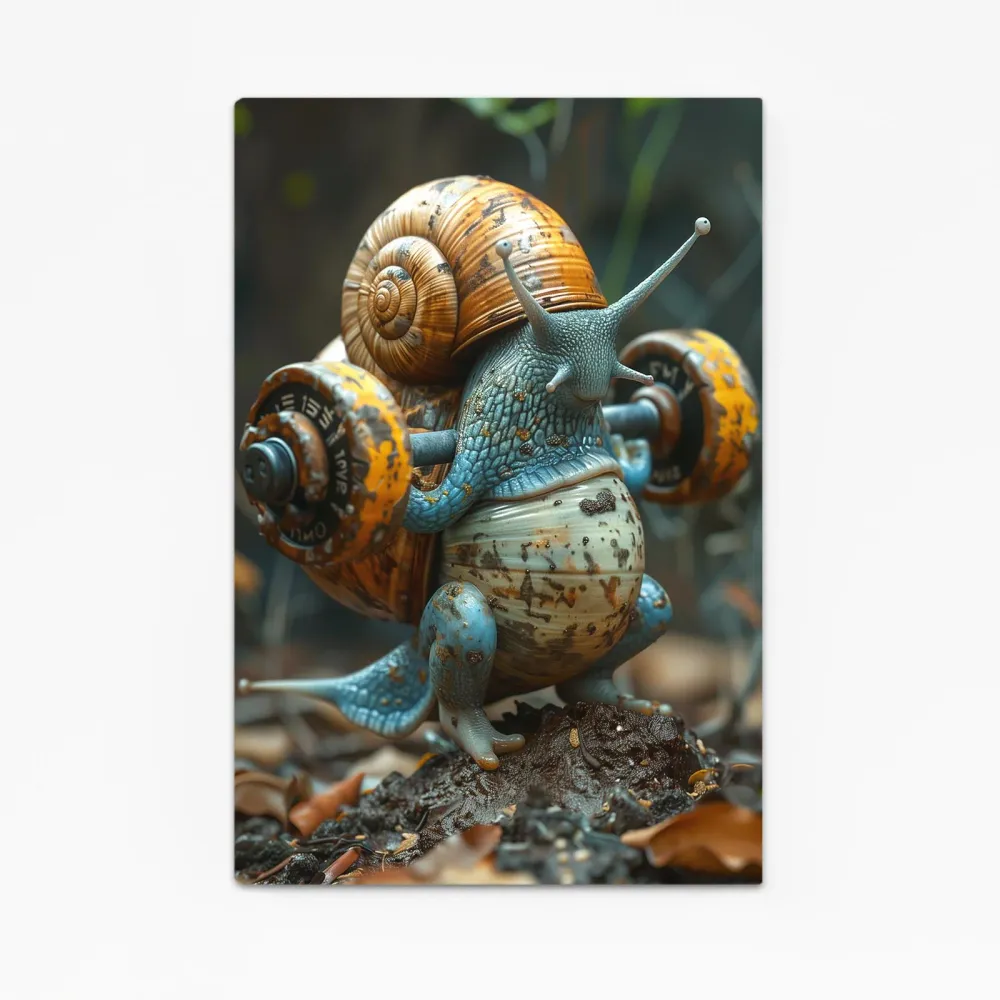 Escargot Puissant Tableau Design MusaArtGallery
