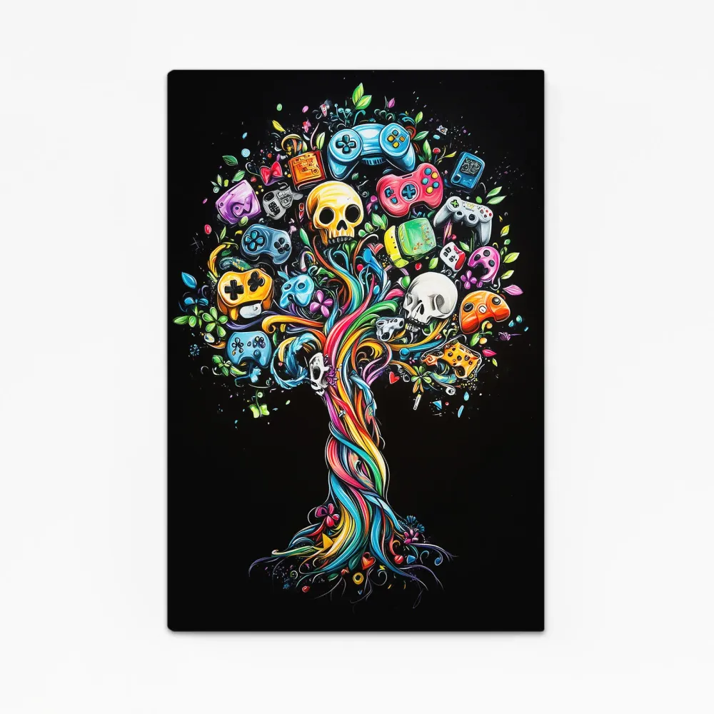 Fleurs Tableau Arbre De Vie MusaArtGallery