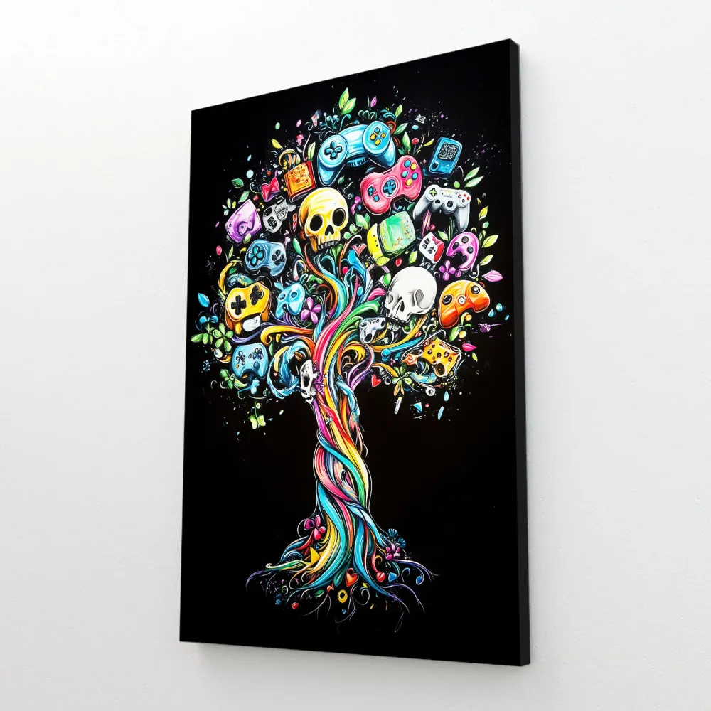 Fleurs Tableau Arbre De Vie MusaArtGallery