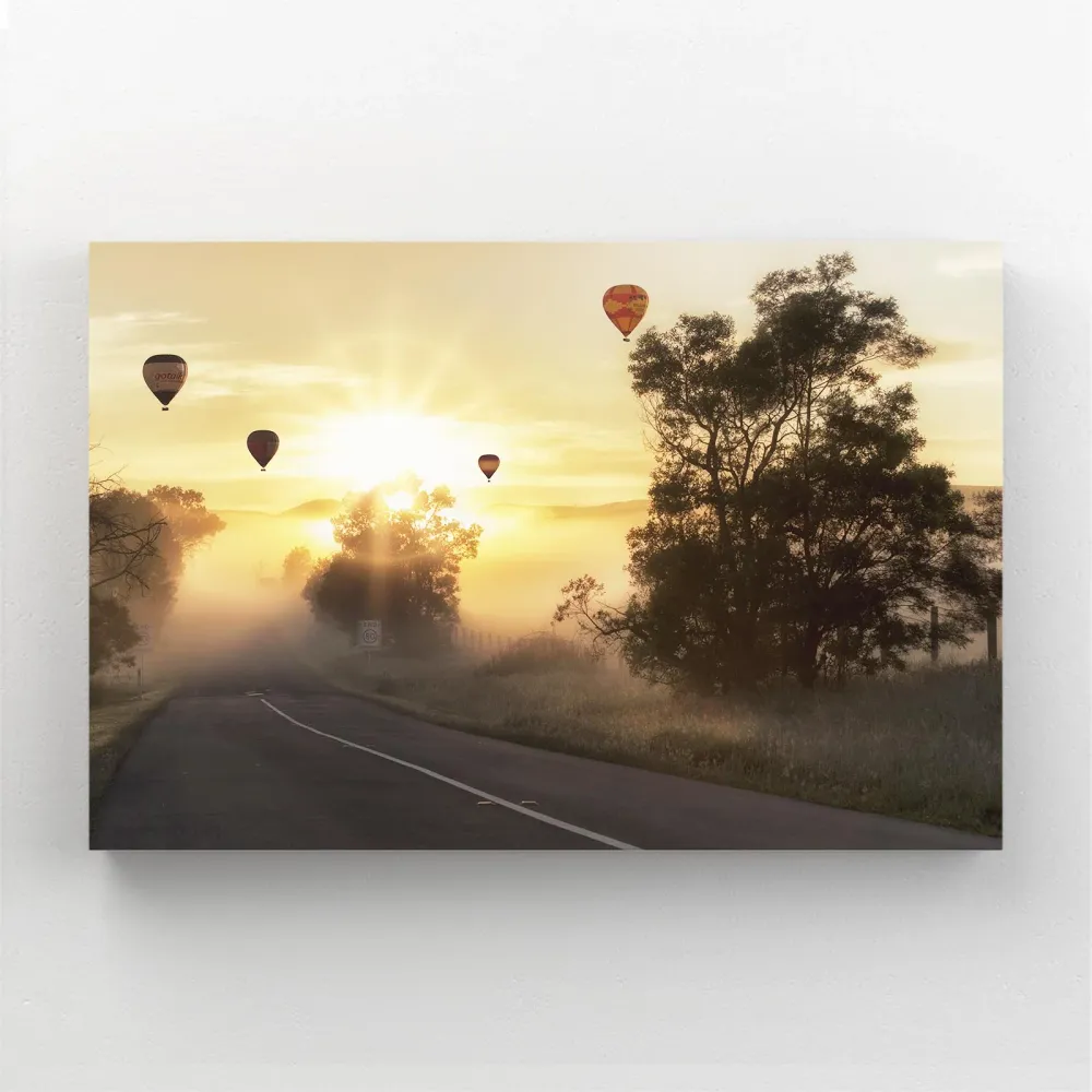 Matin Brumeux Tableau Paysage MusaArtGallery