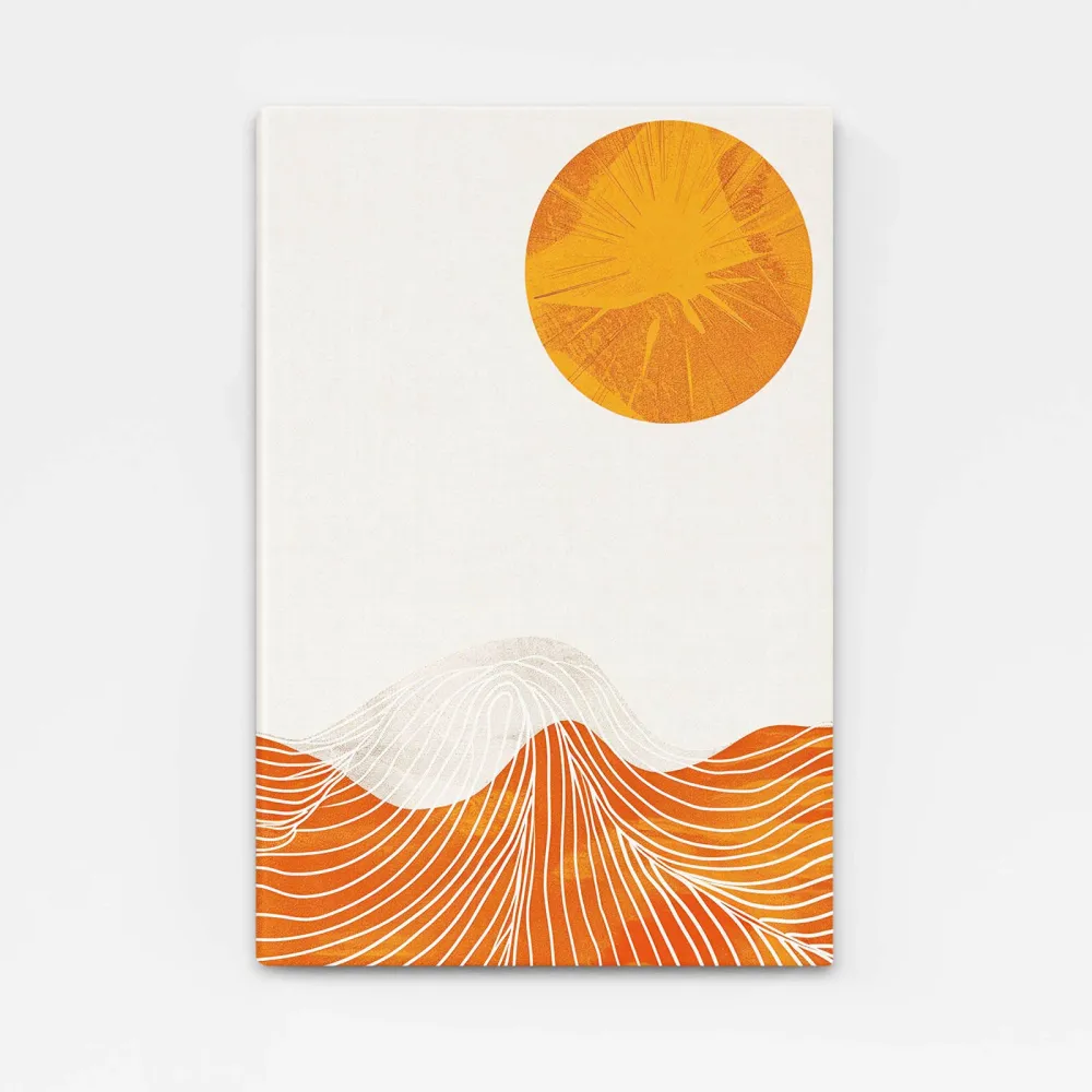 Nature et Soleil Tableau Scandinave MusaArtGallery