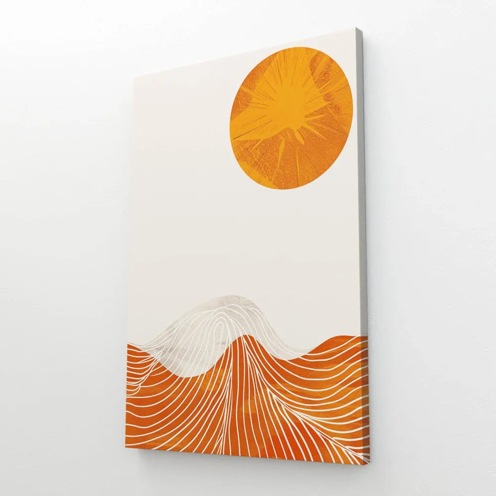 Nature et Soleil Tableau Scandinave MusaArtGallery