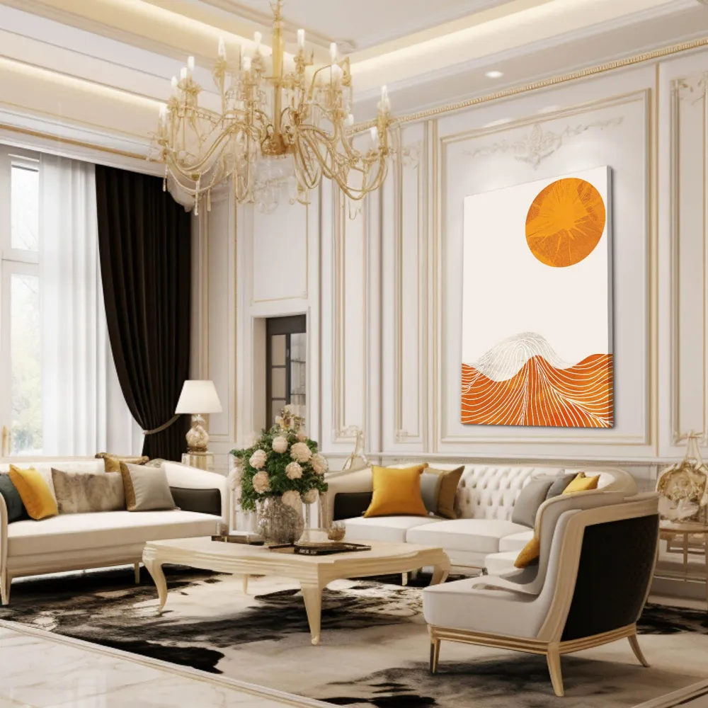Nature et Soleil Tableau Scandinave MusaArtGallery
