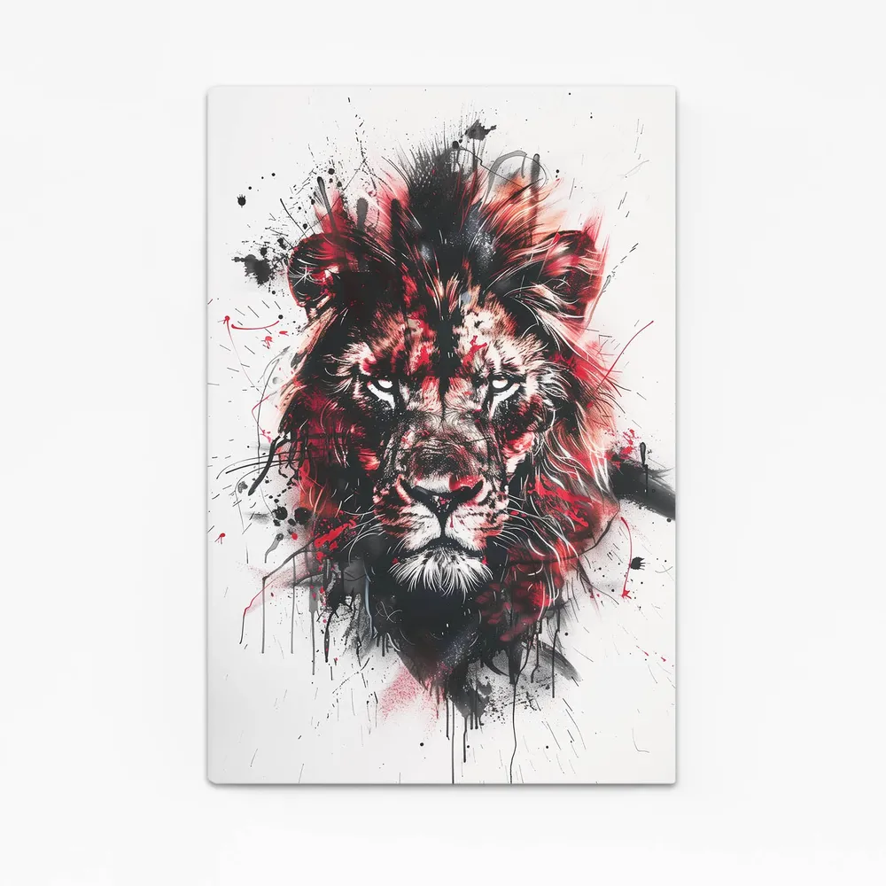 Puissance du Lion Tableau Lion MusaArtGallery