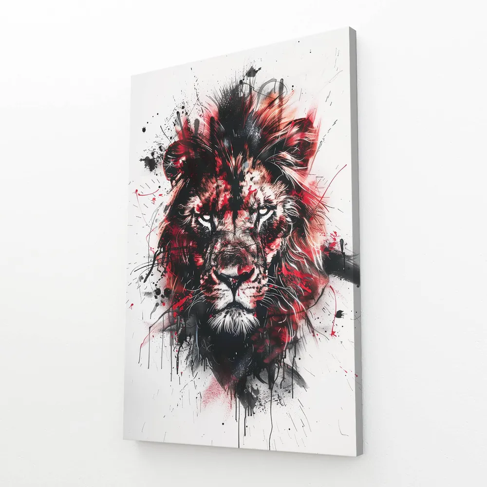 Puissance du Lion Tableau Lion MusaArtGallery