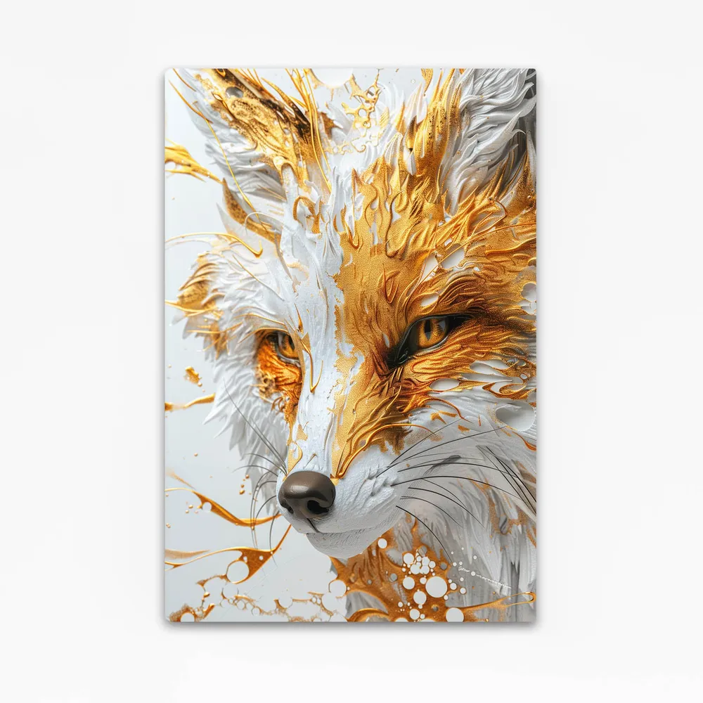 Renard Flamboyant Tableau Renard MusaArtGallery